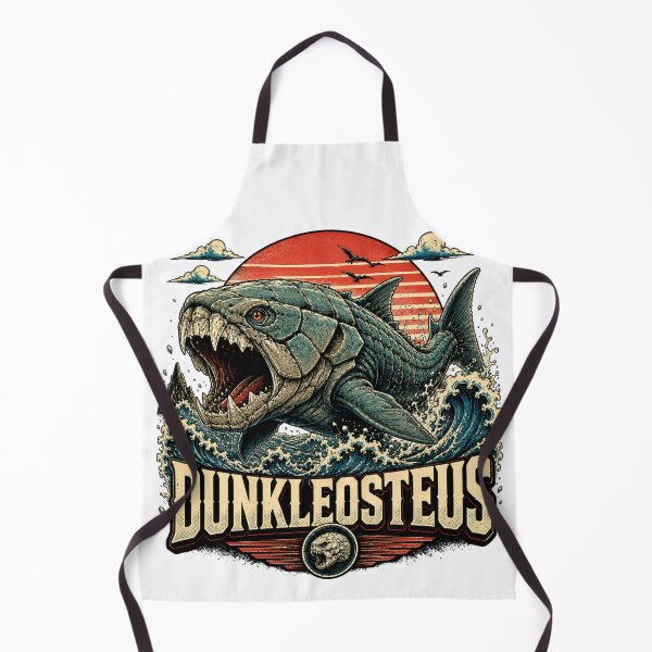 Item preview, Dunkleosteus Prehistoric Fish Retro Vintage Style designed and sold by JonelleTshirts.