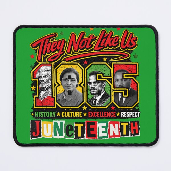 Item preview, They not like us Juneteenth 1865 - Black History civil rights leaders, African American Freedom day, free-ish since 1865 designed and sold by Youngkev-arts.