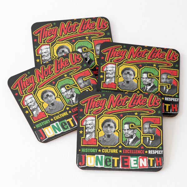 Item preview, They not like us Juneteenth 1865 - Black History civil rights leaders, African American Freedom day, free-ish since 1865 designed and sold by Youngkev-arts.