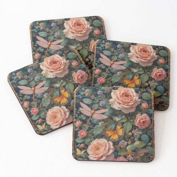 Item preview, Garden Life Dragonflies and Butterflies designed and sold by Mary Spencer.