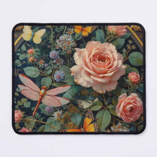 Item preview, Garden Life Dragonflies and Butterflies designed and sold by Mary Spencer.