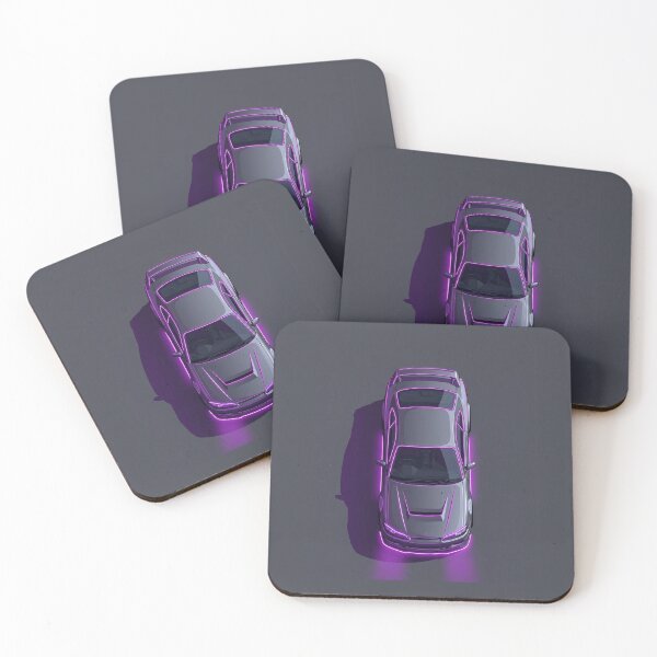Item preview, JDM Nissan Silvia S15 Neon Magenta Top View Vector Illustration designed and sold by Motorline44.