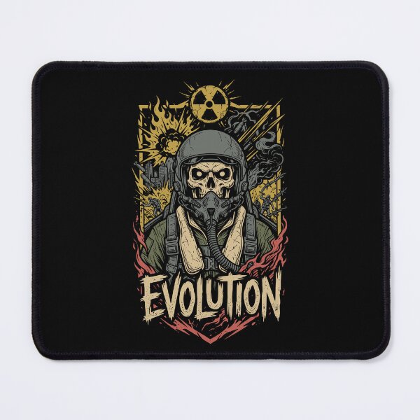 Item preview, Evolution - Post-Apocalyptic Grunge Skull Pilot designed and sold by fabiandesigns88.