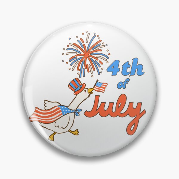 Item preview, 4th of July duck designed and sold by Cauteteesnyc.