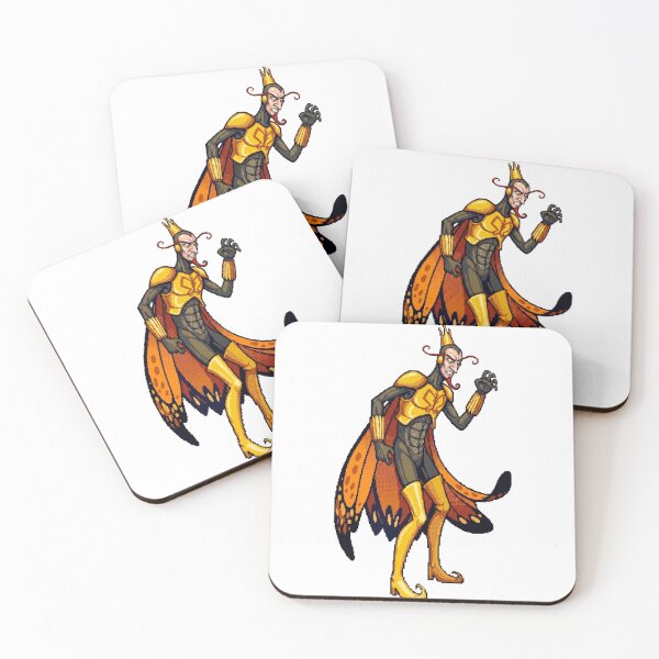 Item preview, Super Venture Fighter: The Mighty Monarch designed and sold by youvebeenframed.shop.