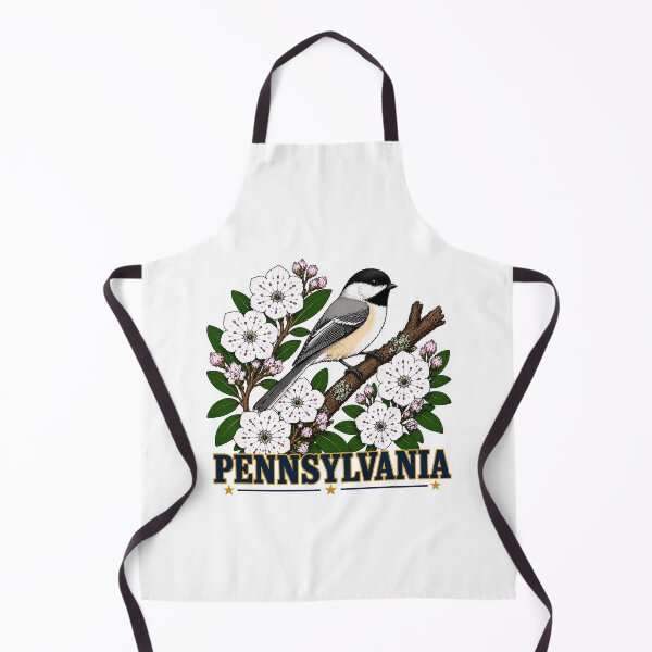Item preview, Pennsylvania Chickadee & Mountain Laurel Homage designed and sold by The-Drip-Studio.