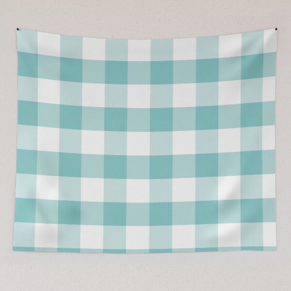 Item preview, Southern Turquoise Gingham (Large) designed and sold by PSCSCo.