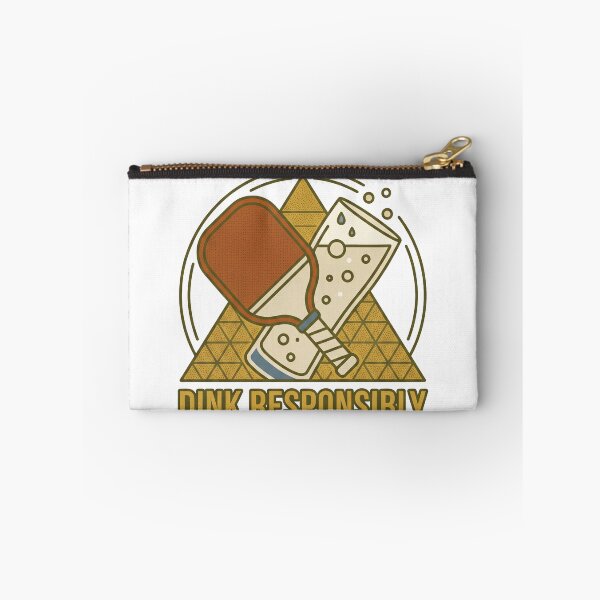 Item preview, Dink Responsibly Funny Pickleball Paddle Graphic designed and sold by gagepd.