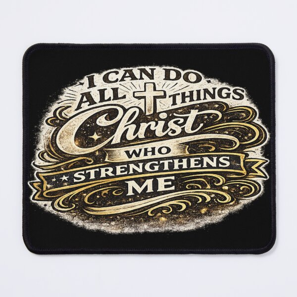 Item preview, I Can Do All Things Through Christ Christian Faith  designed and sold by AONLINE  .