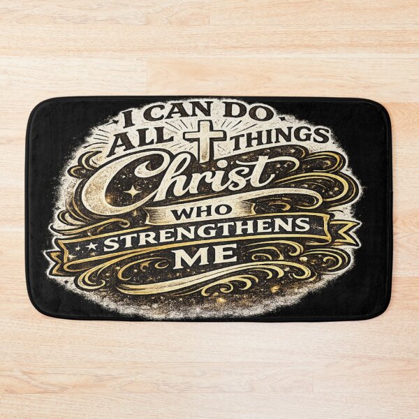 Item preview, I Can Do All Things Through Christ Christian Faith  designed and sold by AONLINE  .