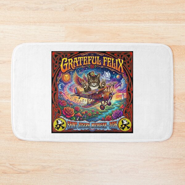 Item preview,  GRATEFUL FELIX? SAINT JOSEPH, MICHIGAN-2026 EVERMORE966, PEACE CAT designed and sold by V3GFX.