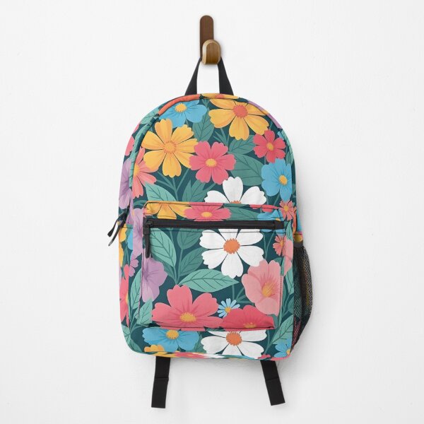 Item preview, Retro 70s Wildflower Meadow Seamless Floral Pattern designed and sold by ayatstudio.