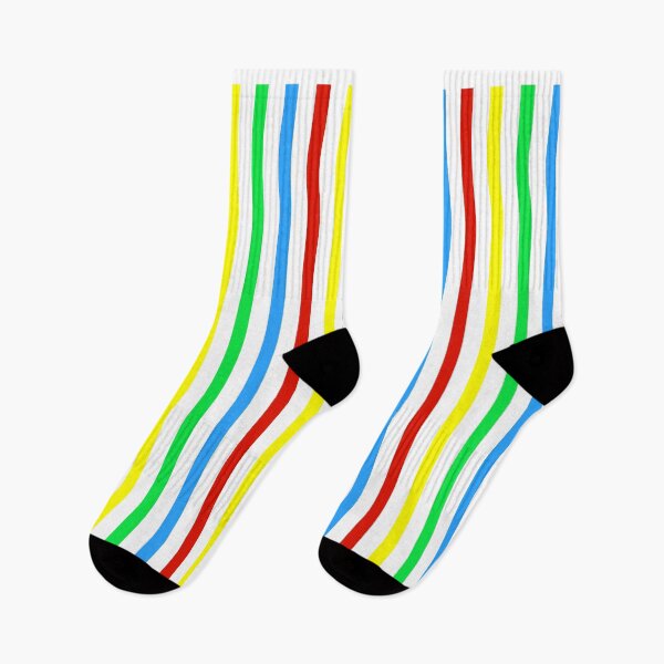 Item preview, Red, Yellow, Green and Blue Vertical Striped Pattern designed and sold by TwelveParties.