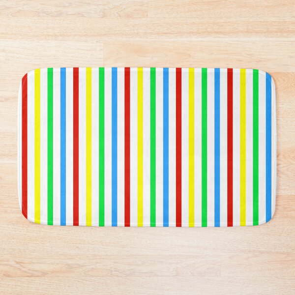 Item preview, Red, Yellow, Green and Blue Vertical Striped Pattern designed and sold by TwelveParties.