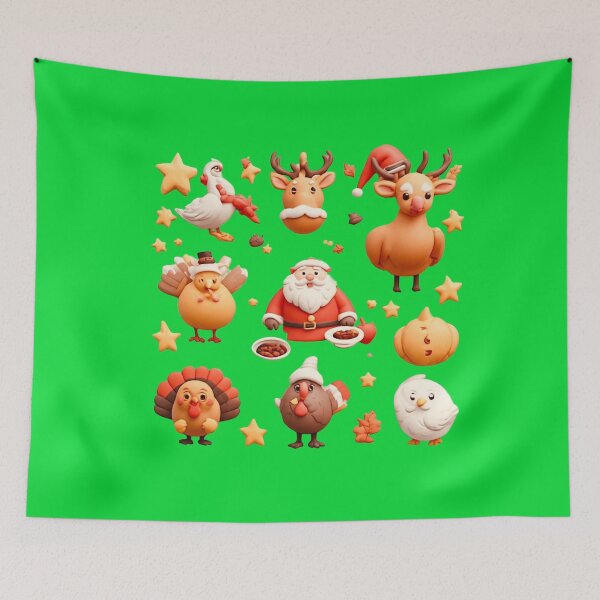 Item preview, Merry Gobble Ho! Ho! Ho! designed and sold by Jsw-speedartja.