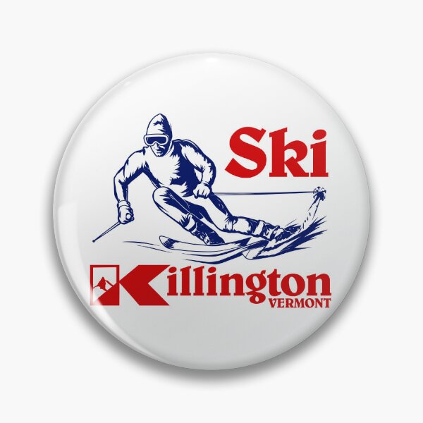 Item preview, Ski Killington Vermont Tourist Skiing Souvenir designed and sold by darklordpug.