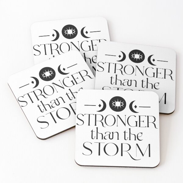 Item preview, Stronger Than the Storm – Faith Over Fear designed and sold by SweetTeezPrints.