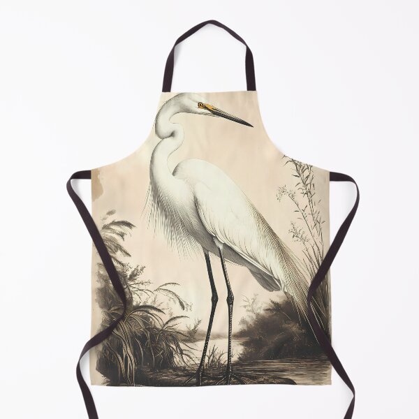 Item preview, Garça-Branca — Gravura Botânica Vintage | Atlantic Forest designed and sold by AtlanticForest.