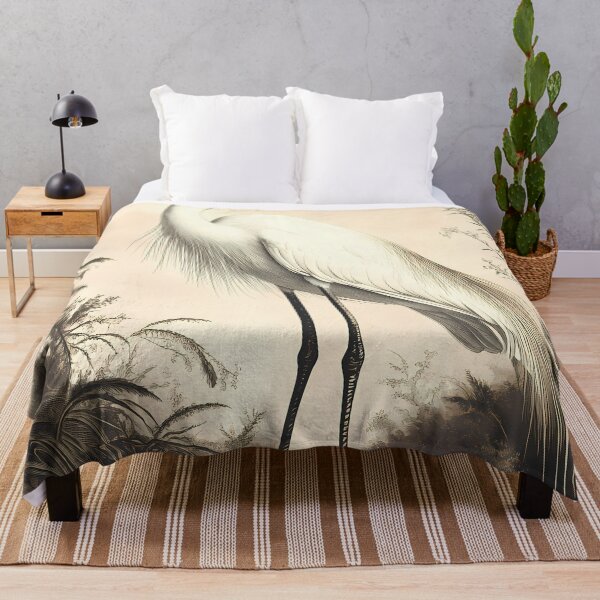 Item preview, Garça-Branca — Gravura Botânica Vintage | Atlantic Forest designed and sold by AtlanticForest.