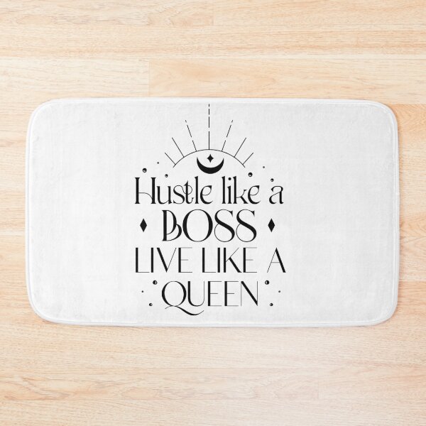 Item preview, “Hustle Like a Boss, Live Like a Queen” Graphic designed and sold by SweetTeezPrints.