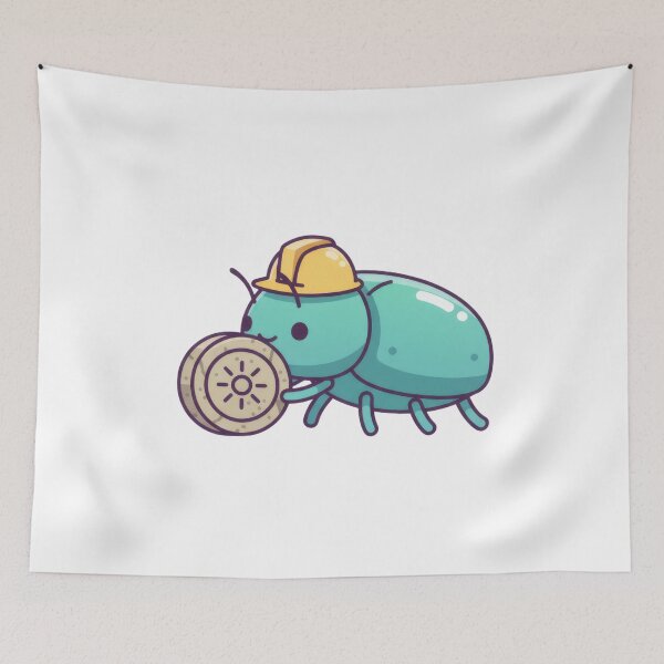 Item preview, The Tiny Beetles Building Big Dreams designed and sold by AbanoubStore.