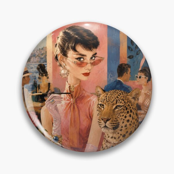 Item preview, A woman and a leopard. designed and sold by Natalia-Vlad.