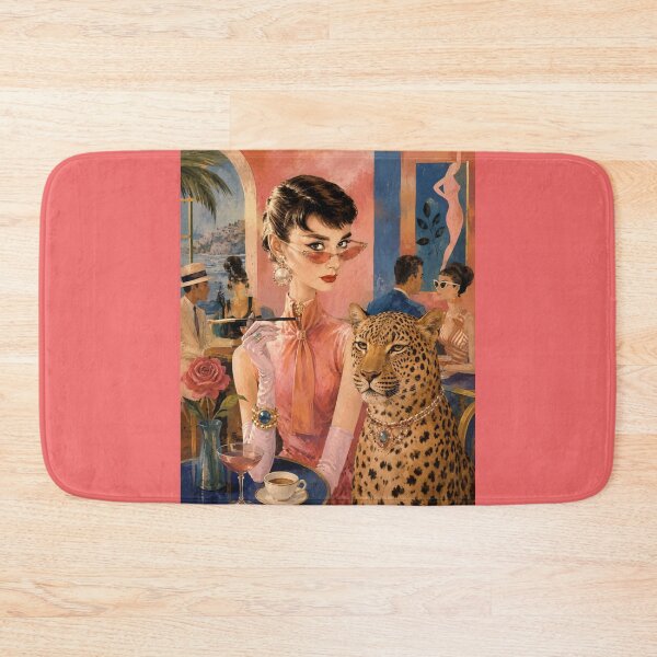 Item preview, A woman and a leopard. designed and sold by Natalia-Vlad.