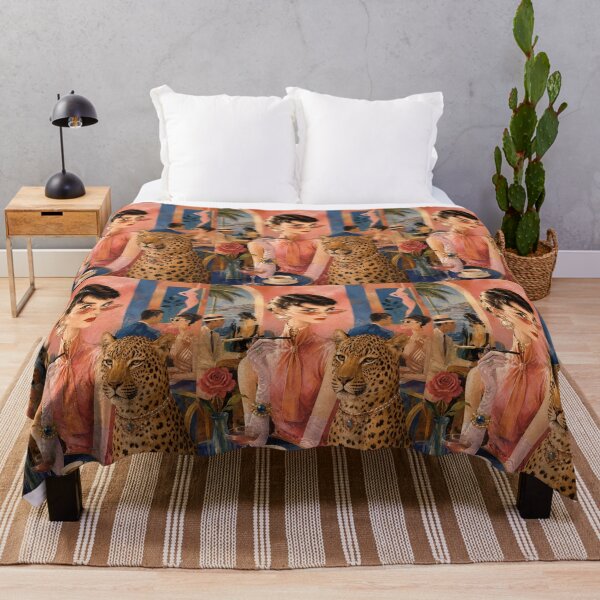 Item preview, A woman and a leopard. designed and sold by Natalia-Vlad.