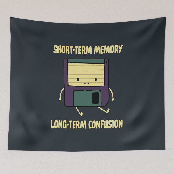 Item preview, Short-term Memory Long-term Confusion designed and sold by Tobe Fonseca®.