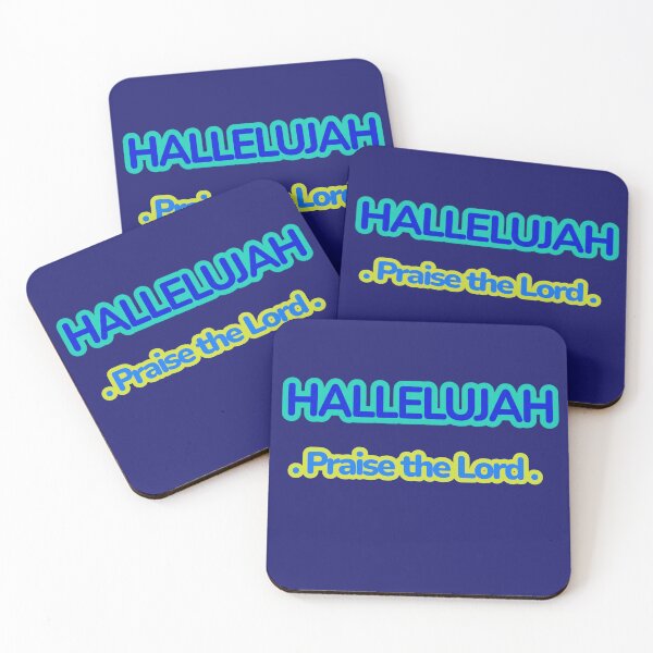 Item preview, Hallelujah - Praise the Lord designed and sold by BELIEVERS with STYLE.