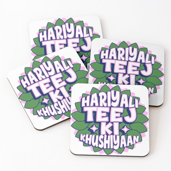 Item preview, Hariyali Teej Ki Khushiyaan | Green Festival Celebration Art designed and sold by Rawafi Art Studio.