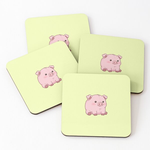 Item preview, Adorable Kawaii Pig – Cute Cartoon Pig Design | Cute and Funny Animal designed and sold by rubenarocho.