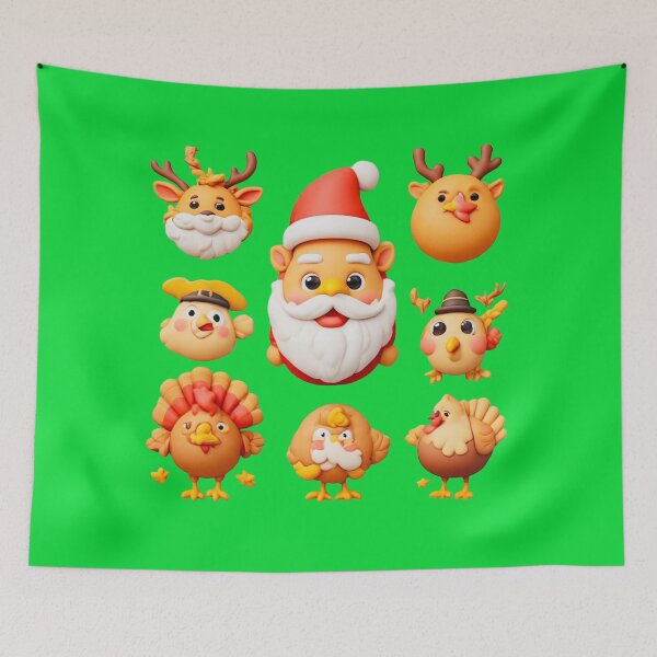 Item preview, Merry Gobble Ho! Ho! Ho! designed and sold by Jsw-speedartja.