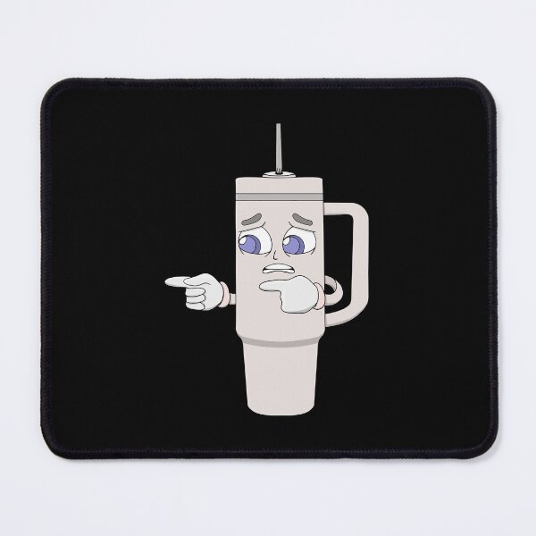 Item preview, Worried Shaker Cup Anxious Mascot designed and sold by shopdiego.
