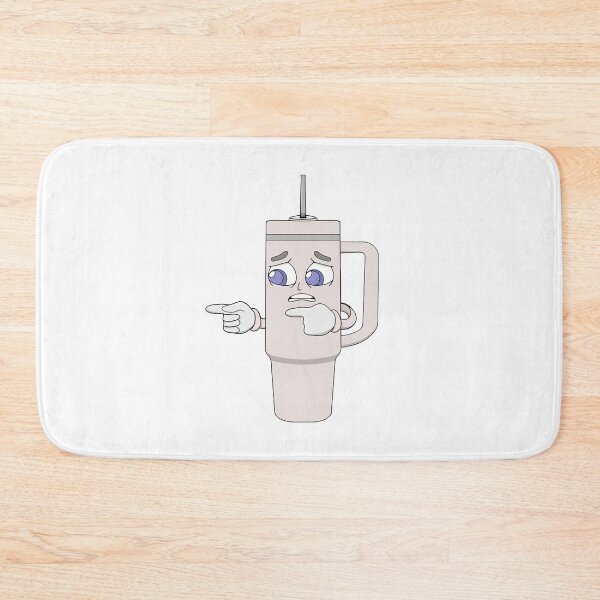 Item preview, Worried Shaker Cup Anxious Mascot designed and sold by shopdiego.