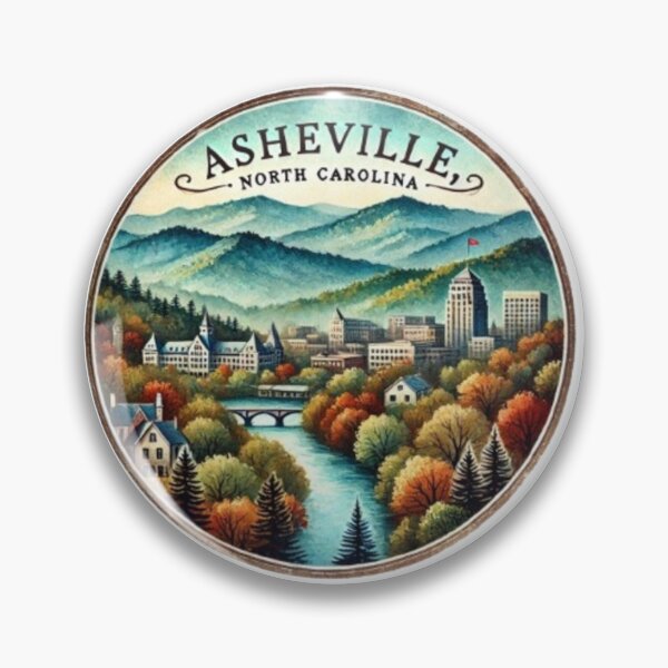Item preview, Asheville North Carolina NC Blue Ridge Mountains Parkway designed and sold by SalterDesigns.