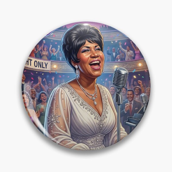 Item preview, ARETHA FRANKLIN - Queen of Soul - Legendary Music Icon designed and sold by DBM Photo Art 1.