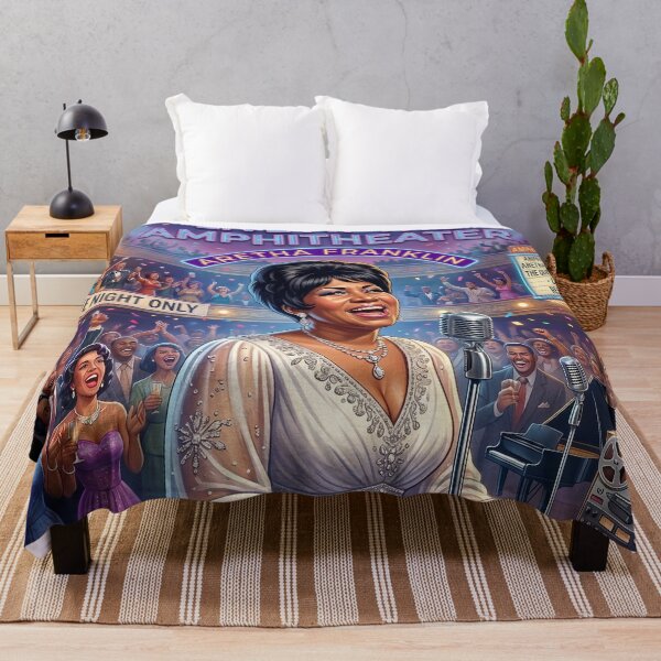 Item preview, ARETHA FRANKLIN - Queen of Soul - Legendary Music Icon designed and sold by DBM Photo Art 1.
