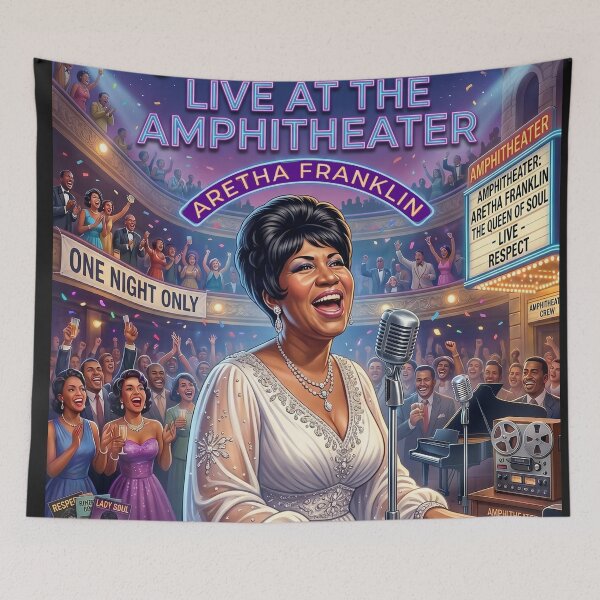 Item preview, ARETHA FRANKLIN - Queen of Soul - Legendary Music Icon designed and sold by DBM Photo Art 1.