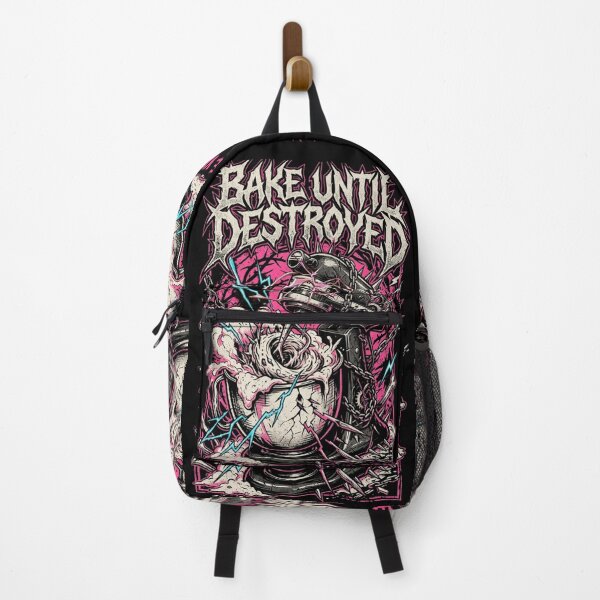 Item preview, Bake Until Destroyed - Funny Heavy Metal Baking designed and sold by GraceRECoverdMe.