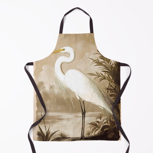 Item preview, Garça-Branca — Ilustração Científica Vintage | Atlantic Forest designed and sold by AtlanticForest.