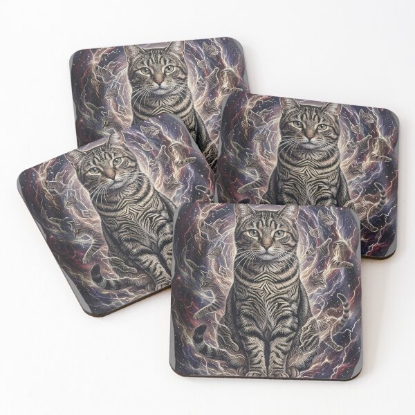 Item preview, I Put The Sexy In Dyslexia Funny Cat Cosmic Dark Humor  designed and sold by Virtuoussignal.