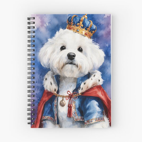 Item preview, Bichon Frise King Portrait designed and sold by prettykaler.