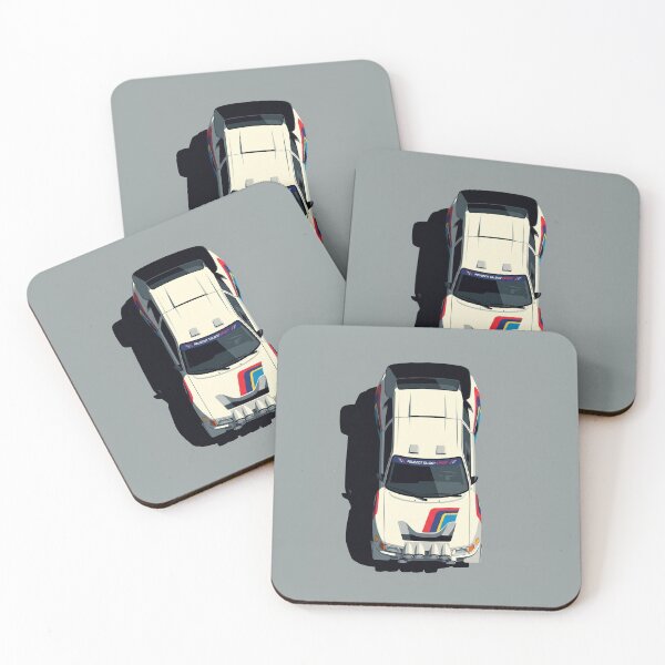 Item preview, Peugeot 205 T16 Group B Rally Top View Vector Illustration designed and sold by Motorline44.