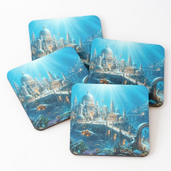 Item preview, Lost City of Atlantis designed and sold by ScorpiosGraphx.