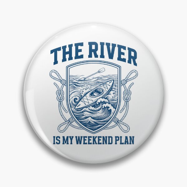 Item preview, Funny Kayaking The river is my weekend plan designed and sold by gunaone-design.