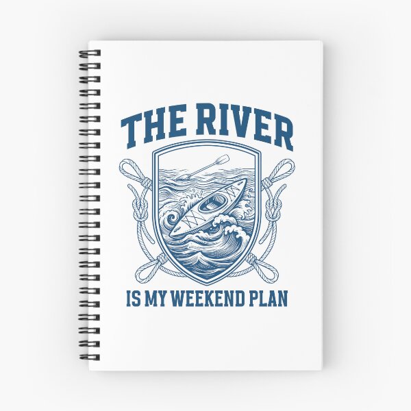Item preview, Funny Kayaking The river is my weekend plan designed and sold by gunaone-design.