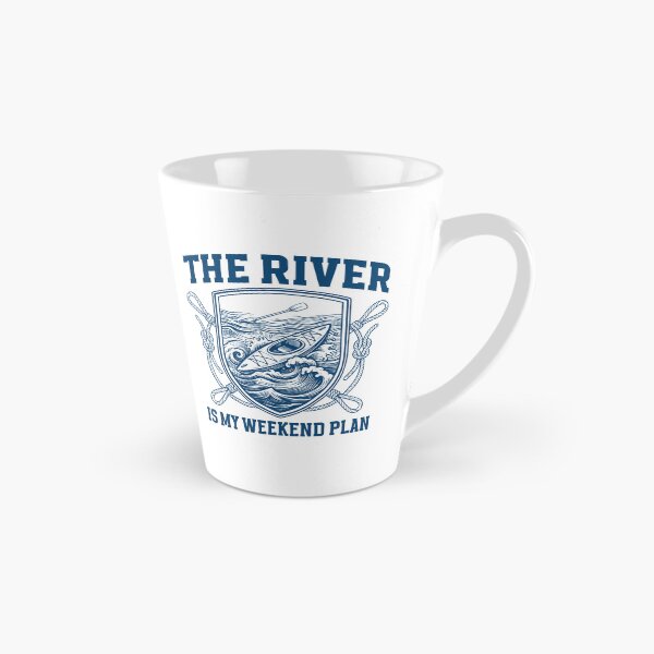 Item preview, Funny Kayaking The river is my weekend plan designed and sold by gunaone-design.