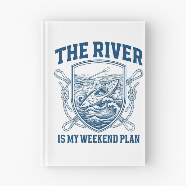Item preview, Funny Kayaking The river is my weekend plan designed and sold by gunaone-design.