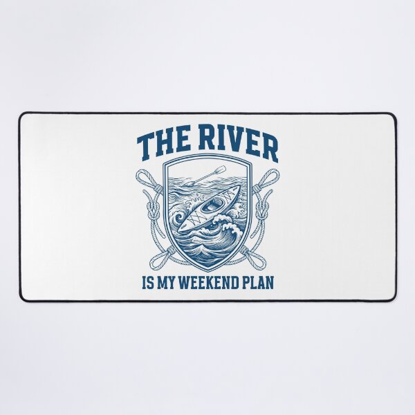 Item preview, Funny Kayaking The river is my weekend plan designed and sold by gunaone-design.